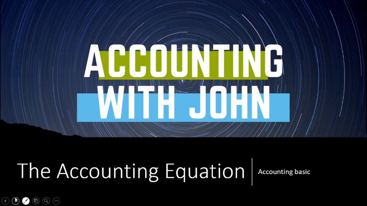 Basic Accounting Equation - Accounting with John