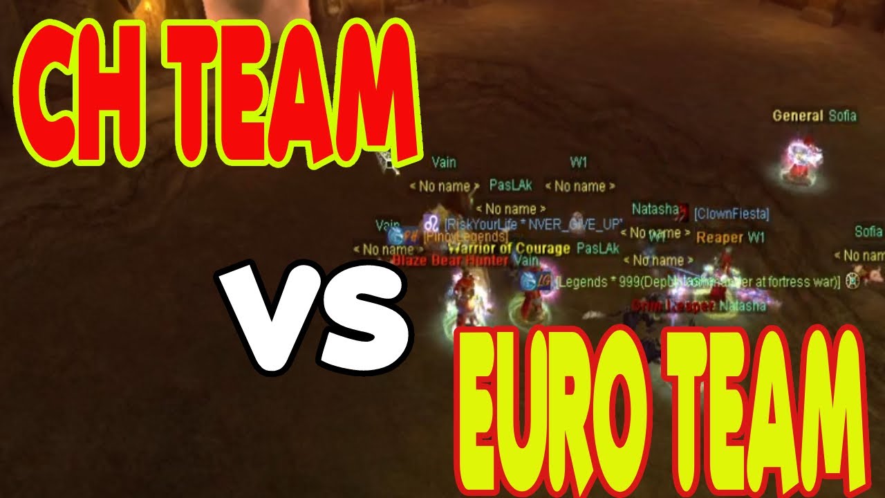CH Team vs Eu Team Who wins?? - Silkroad Online | RedSea Sailor Online