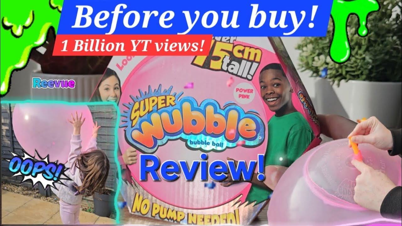 Super wubble bubble ball! #superwubble #review