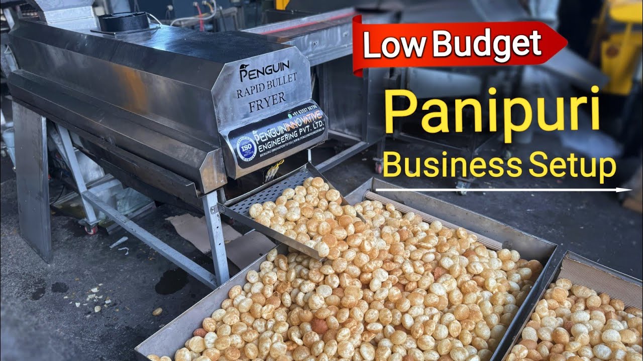 Small Pani Puri Machine | Setup Pani Puri Business In Low Budget