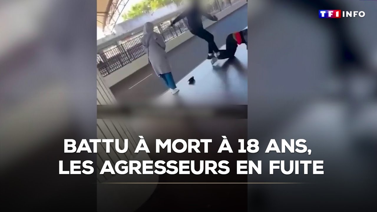 Battu à mort à 18 ans, les agresseurs en fuite｜TF1 INFO