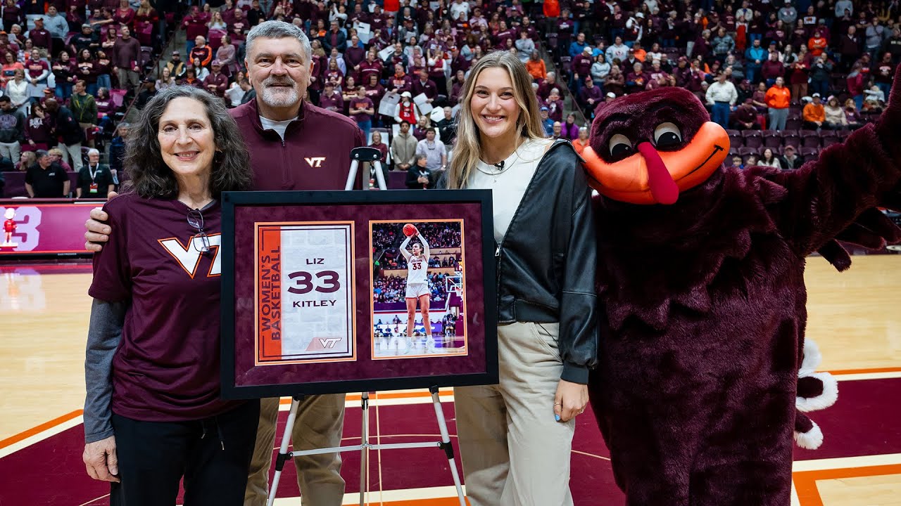 Elizabeth Kitley Jersey Retirement Ceremony