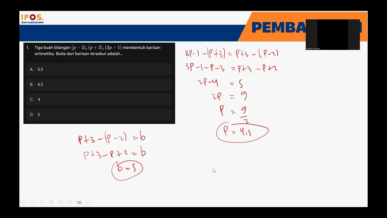 Aljabar dan Fungsi Part 1 - Matematika - K' Hizky  - Kelas UTBK 2026