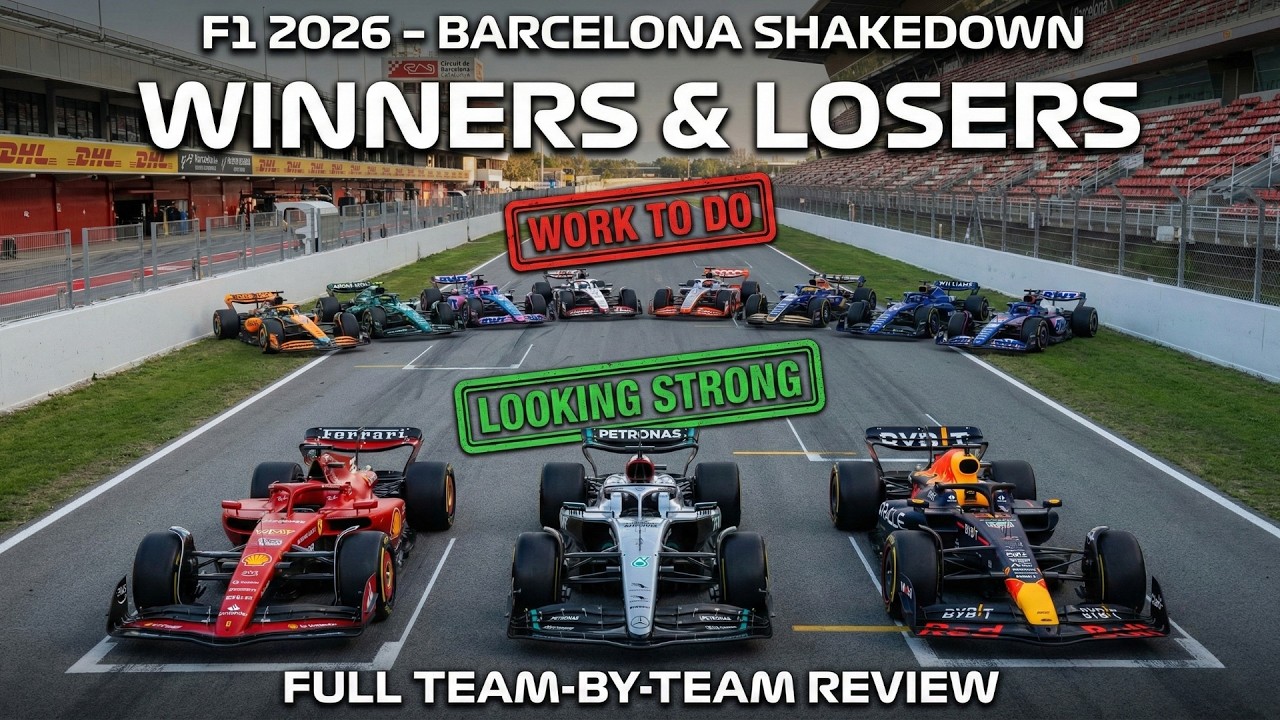 Hamilton Tops the Times, But Mercedes Own the Week | F1 2026 Barcelona Shakedown