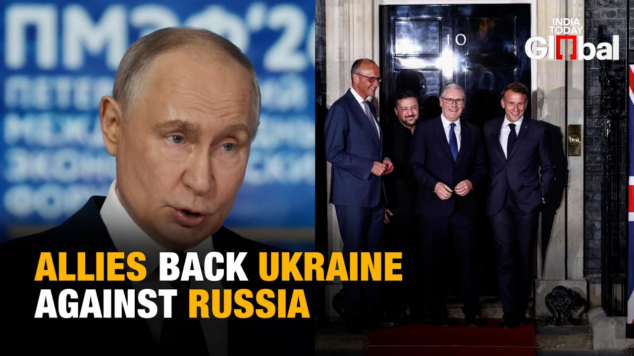 Зеленский встретился в Лондоне с лидерами Великобритании, Франции и Германии для усиления противо...