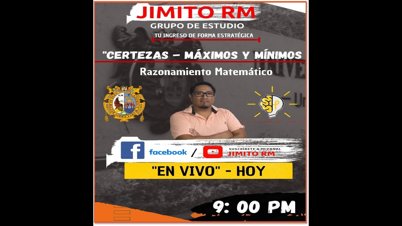 SEMINARIO DE CERTEZAS , MAXIMOS Y MINIMOS