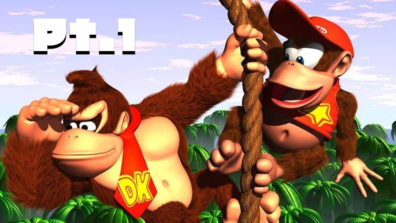 Donkey Kong Country SNES Pt 1