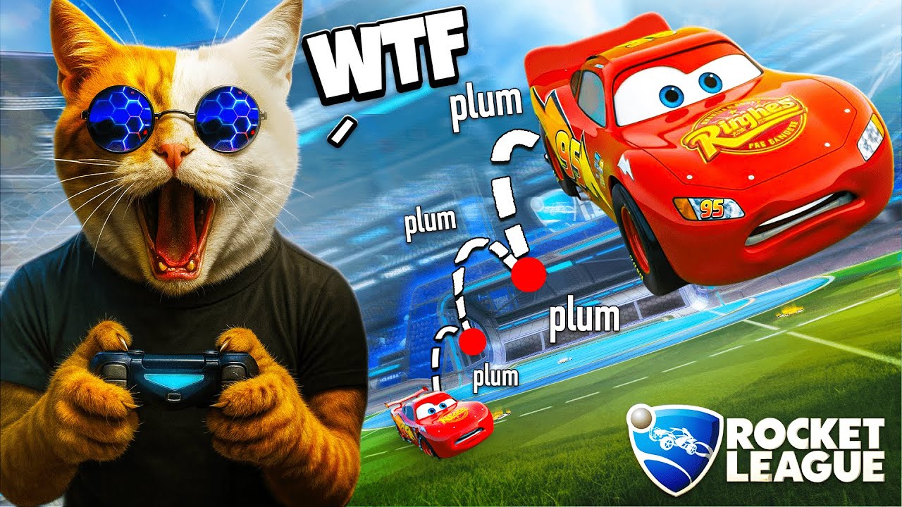 ENGANEI O JATO COM PULOS INFINITOS SEM ELE SABER NO ROCKET LEAGUE KKKKKKK