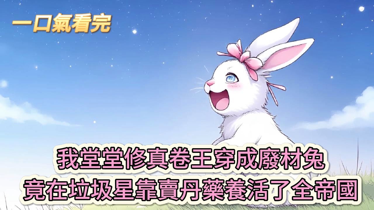 【完結文】《身穿小可憐，敵人兩眼淚汪汪》瘋了吧！我堂堂修真卷王穿成廢材兔，竟在垃圾星靠賣丹藥養活了全帝國？