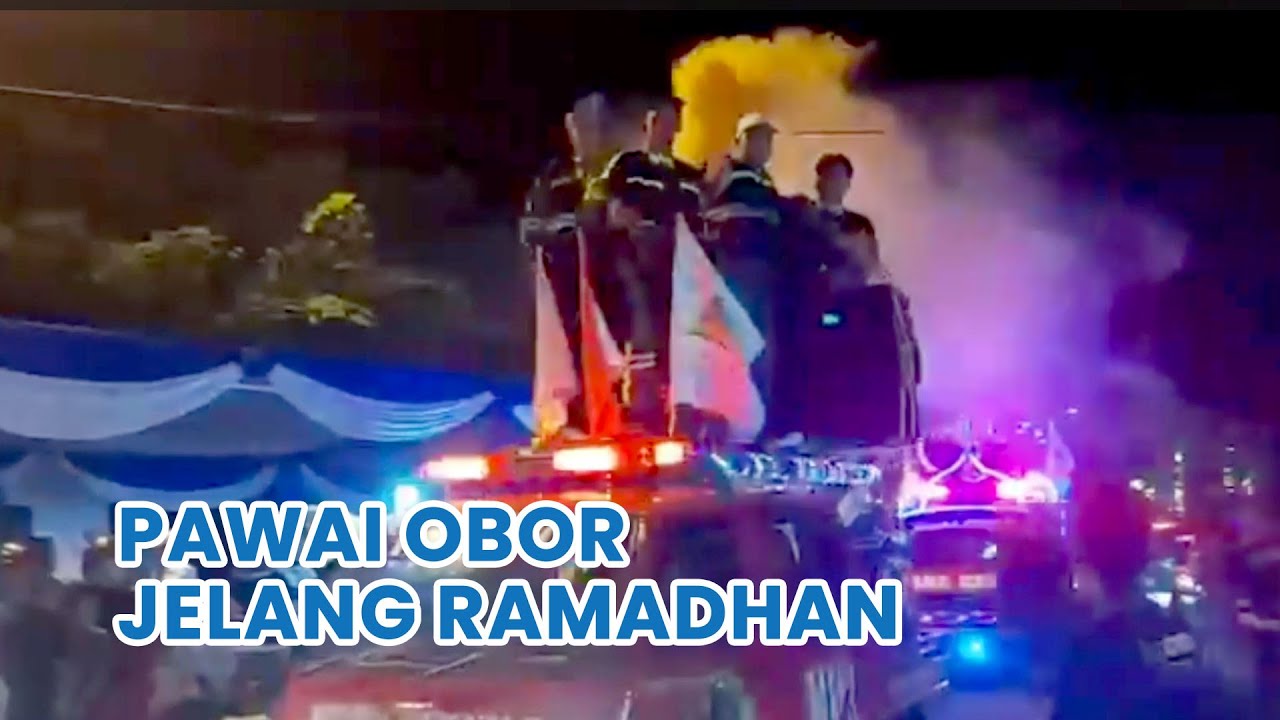 Ribuan Warga Pontianak Meriahkan Pawai Keliling Kota Sambut Bulan Ramadhan