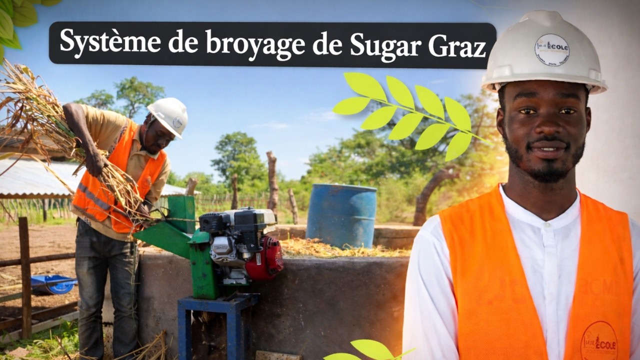 Préparation d'ensilage: Système de broyage de Sugar Graz dans un silo cylindrique
