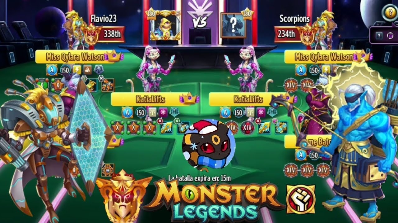 Monster legends | PvPs en Olimpo