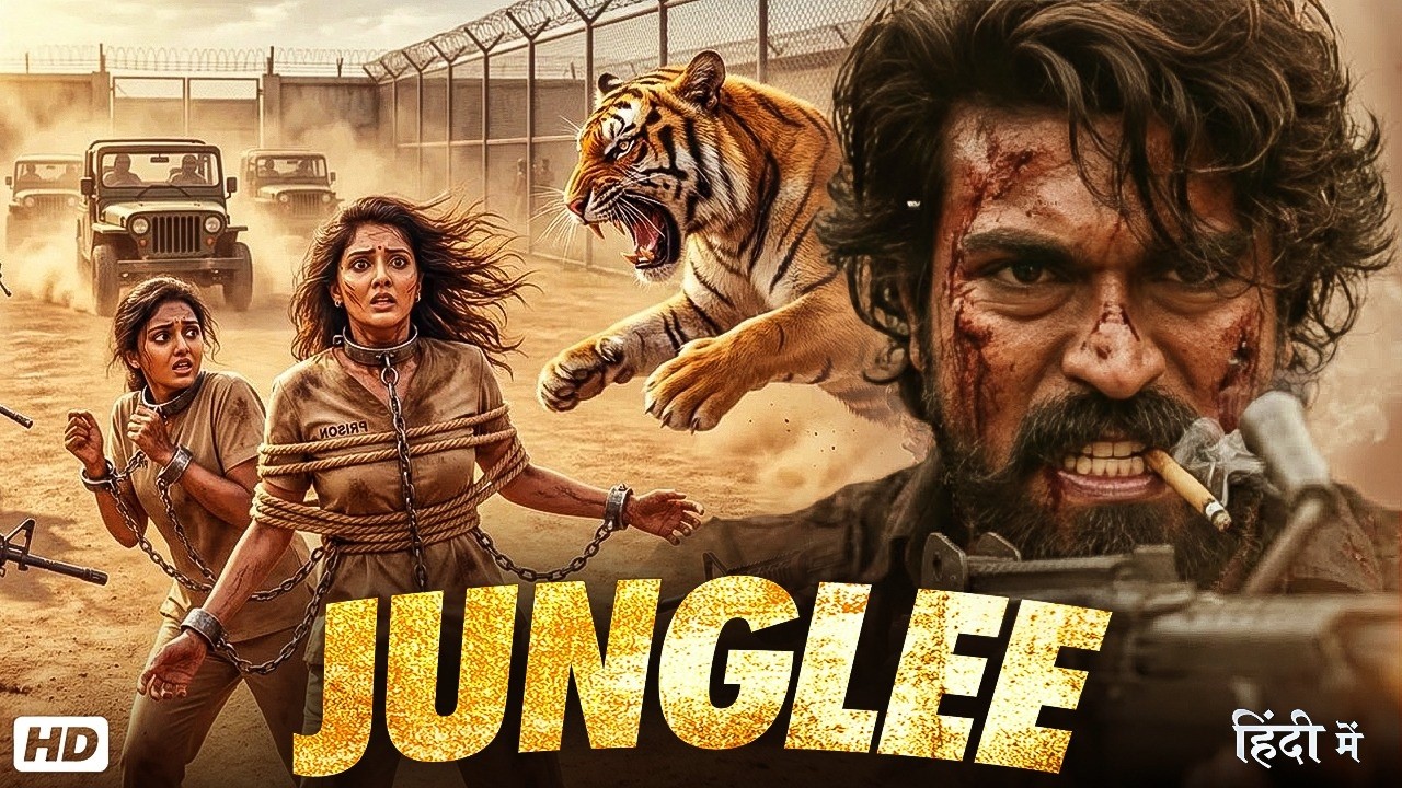 Ram Charan JUNGLEE New 2026 South  Action Movie | Blockbuster Action Full HD Movie In Hindi