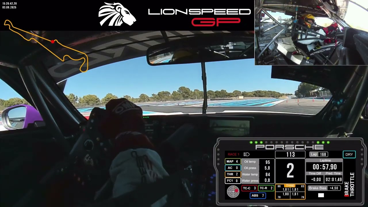 Porsche 992R Onboard - Paul Richard 2025