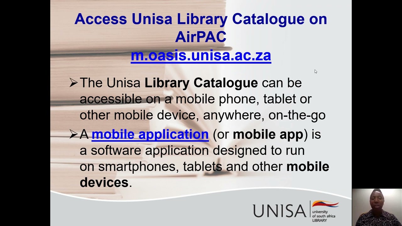 FIRST YEAR EXPERIENCE @ UNISA BROADCAST ON LIBRARY SERVICES