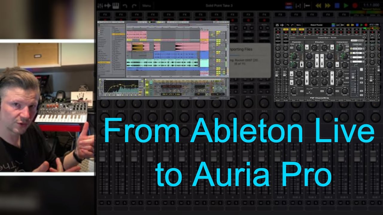 From #Ableton Live to #Auria Pro