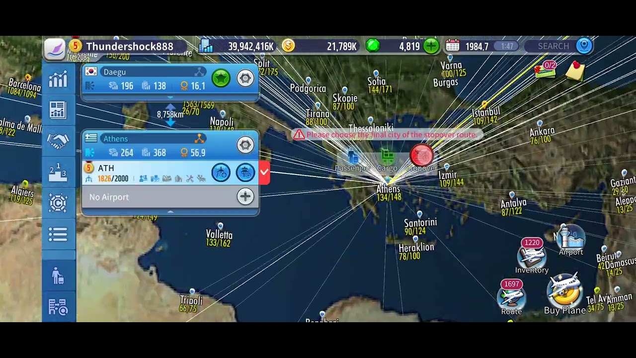 Air Tycoon Online 3 Ep15 1 Billion Profit