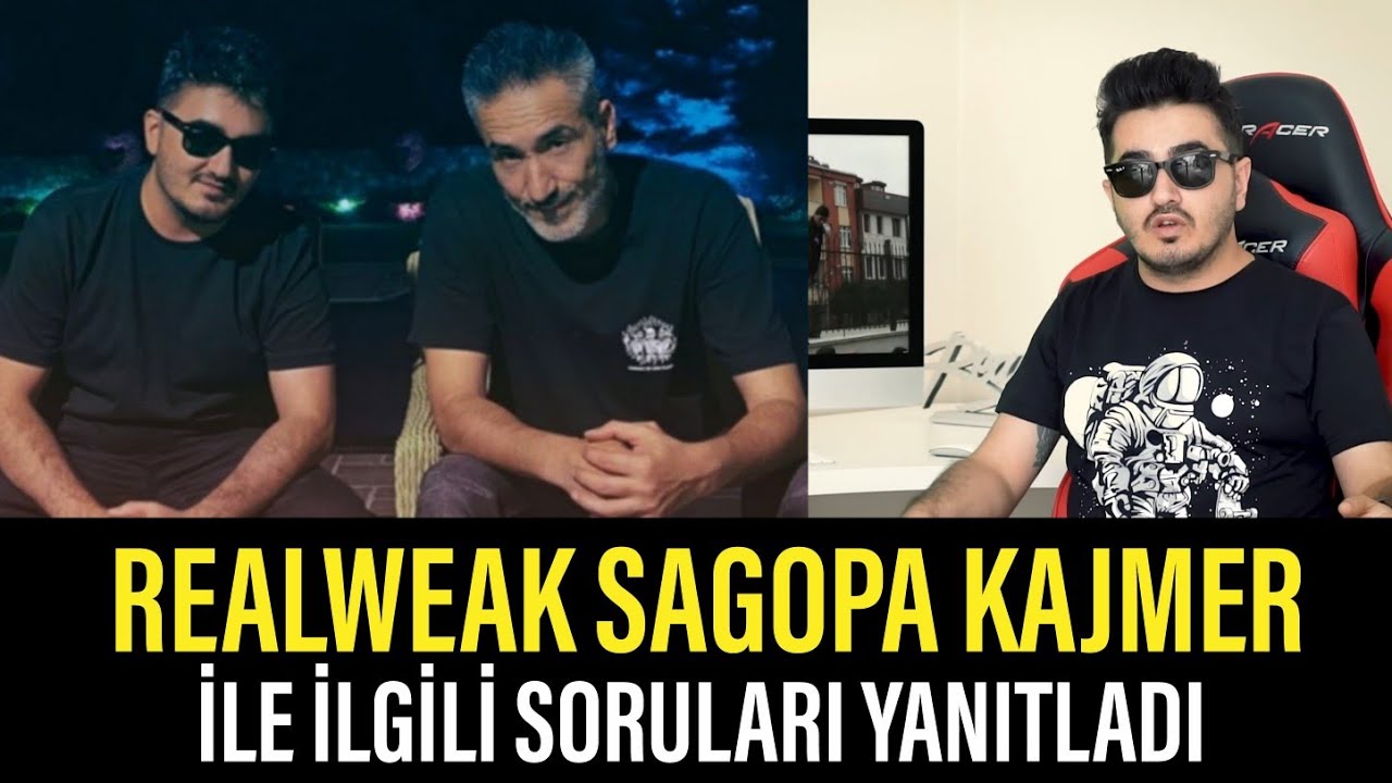 RealWeak Sagopa Kajmer İle İlgili Soruları Yanıtladı