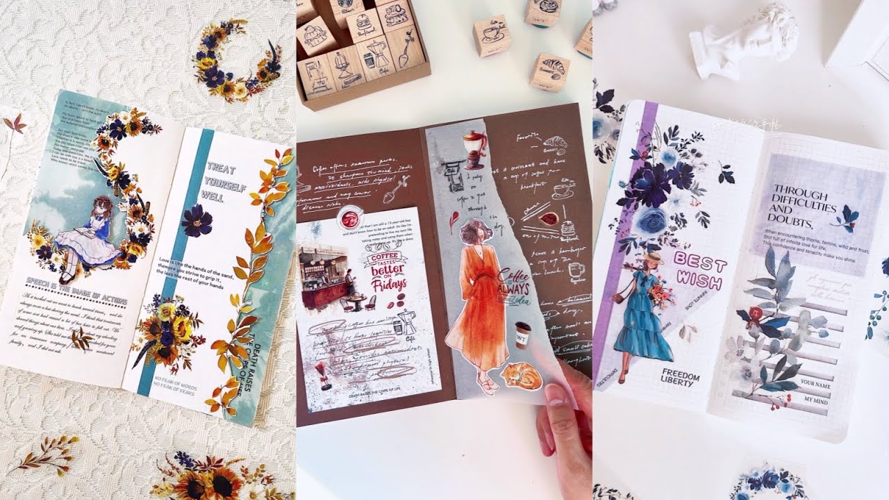 ASMR Aesthetic Journaling | The Washi Tape Shop