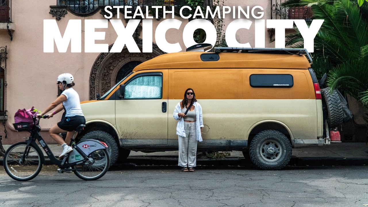 7 Days of Stealth Camping in MEXICO City