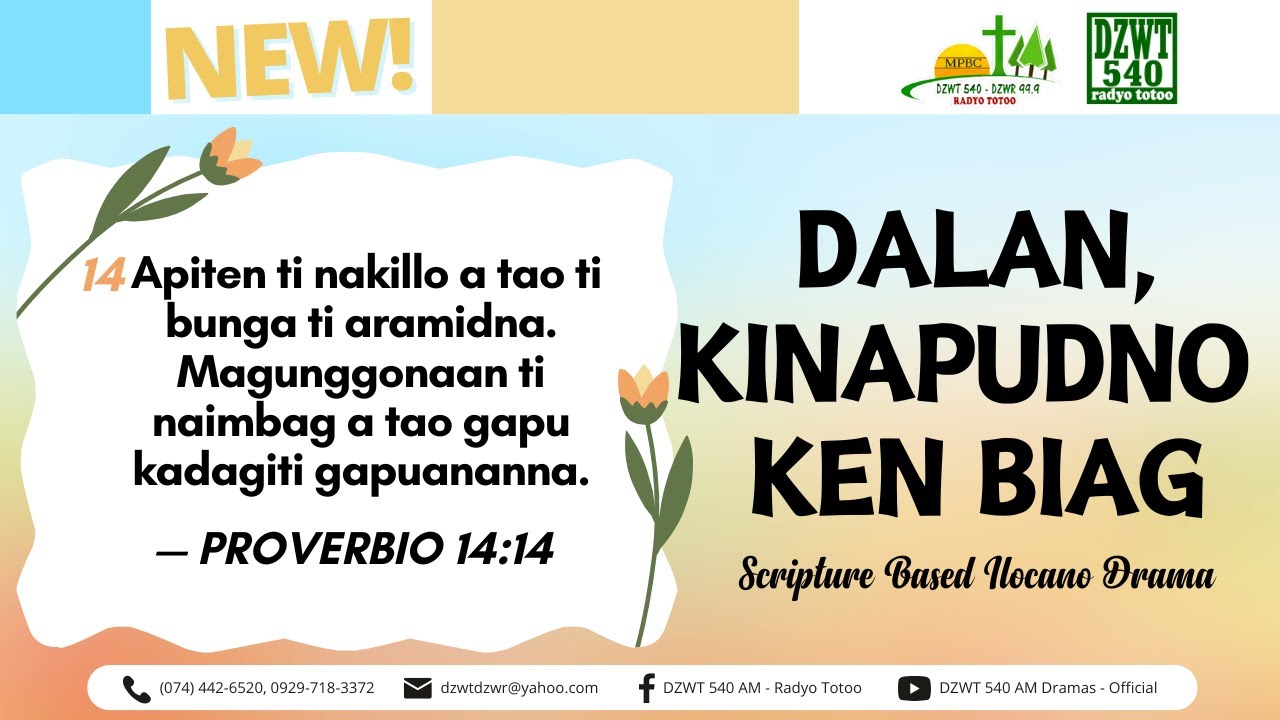 Dalan, Kinapudno ken Biag - August 2, 2025 #DZWTDramasOfficial