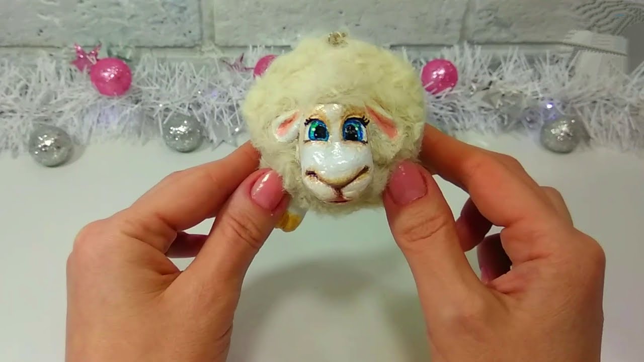 Как сделать 🐑барашка✨своими руками.Мастер-класс.DIY.