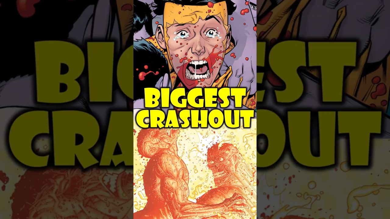 Invincible's BIGGEST CRASHOUT 😱 #invincible #comics #shorts