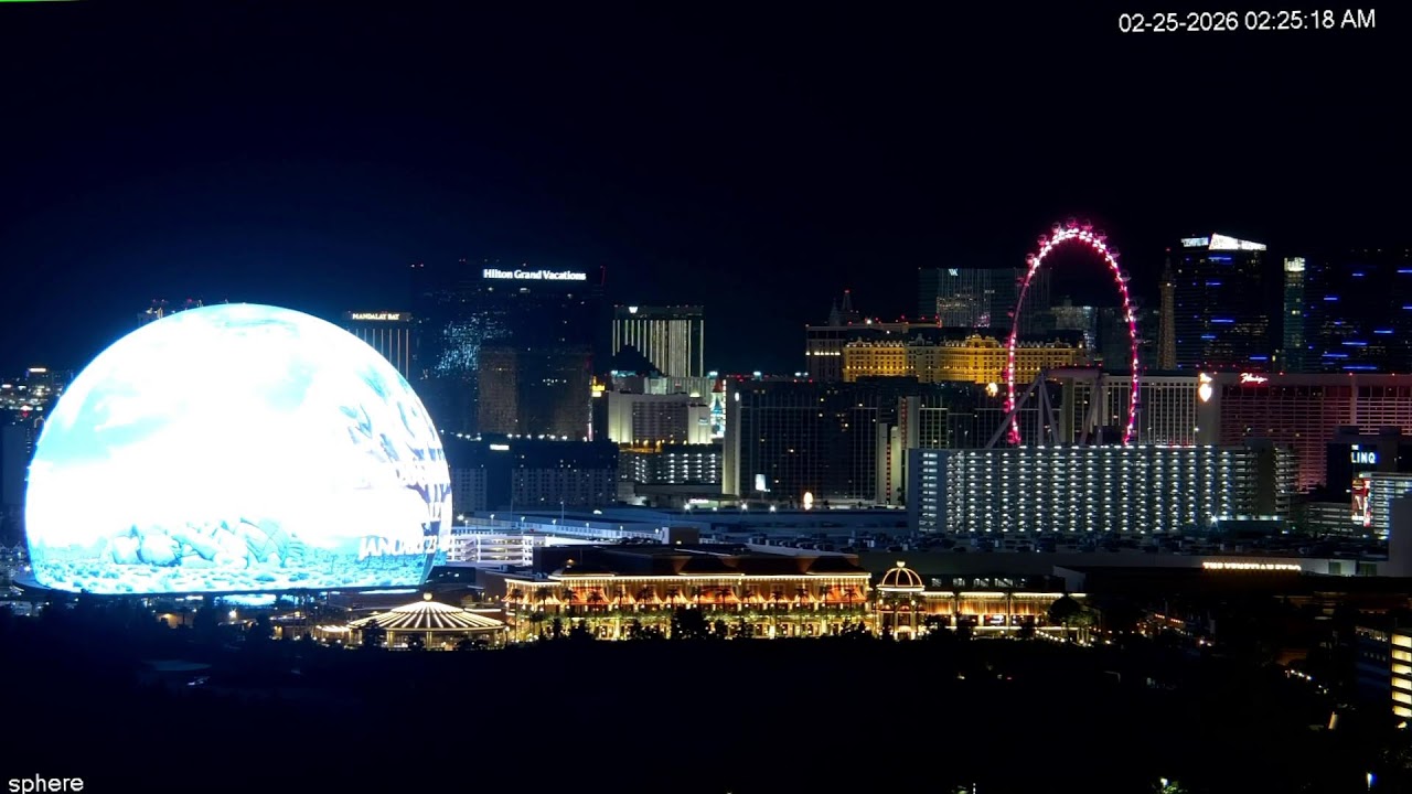 LIVE: Las Vegas Strip Live | Real-Time View Las Vegas Strip