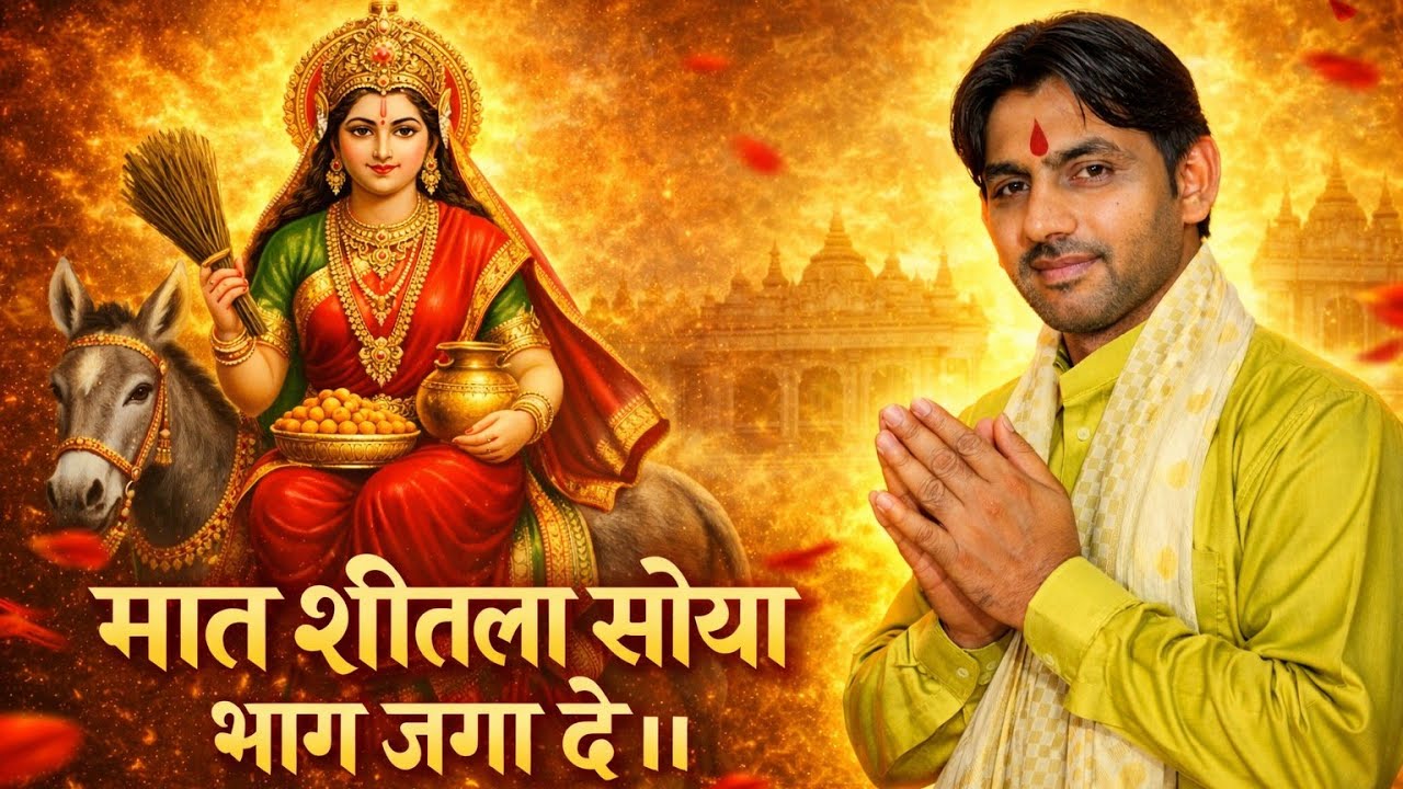 मात शीतला सोया भाग जगा दे।। sheetla maa bhjan 🙏 subhash Kaushik mata bhajan 