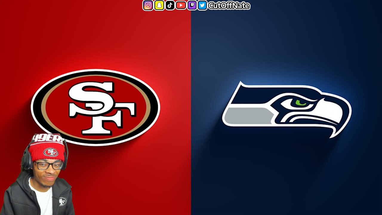 CutOffNate San Francisco 49ers vs Seattle Seahawks | 2025 Divisional Round Game Watch Party