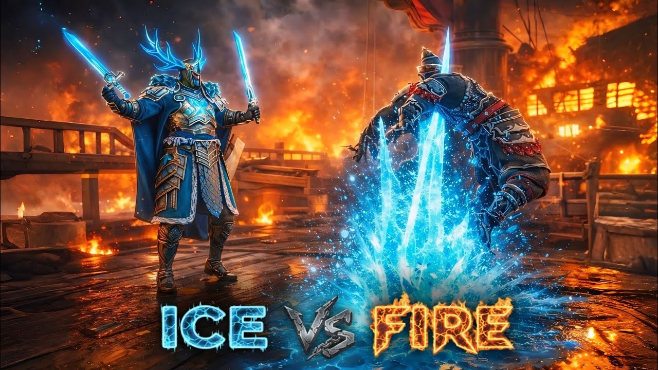 FIRE CAN’T SURVIVE ICE 🥶, Celestial Kounug VS Dragon Within || Shadow Fight 3