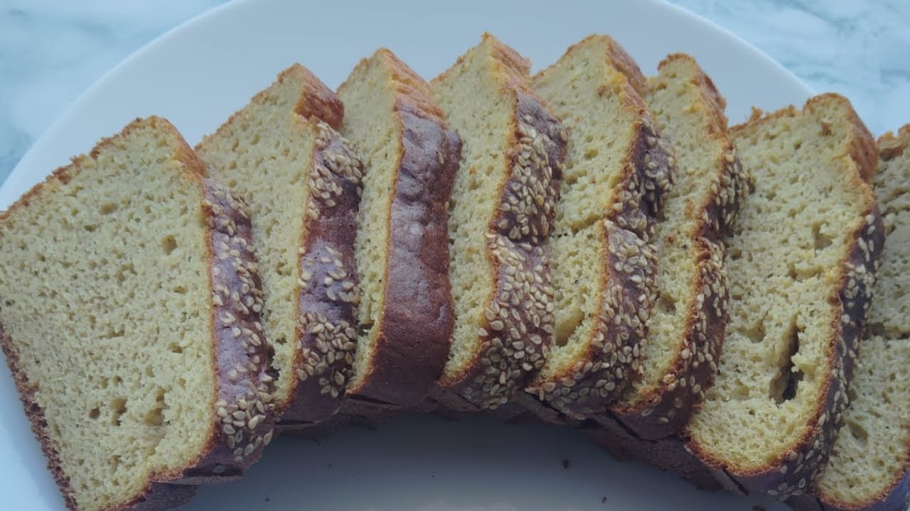 Receta de pan con plátano verde. Sin azúcar ni harina