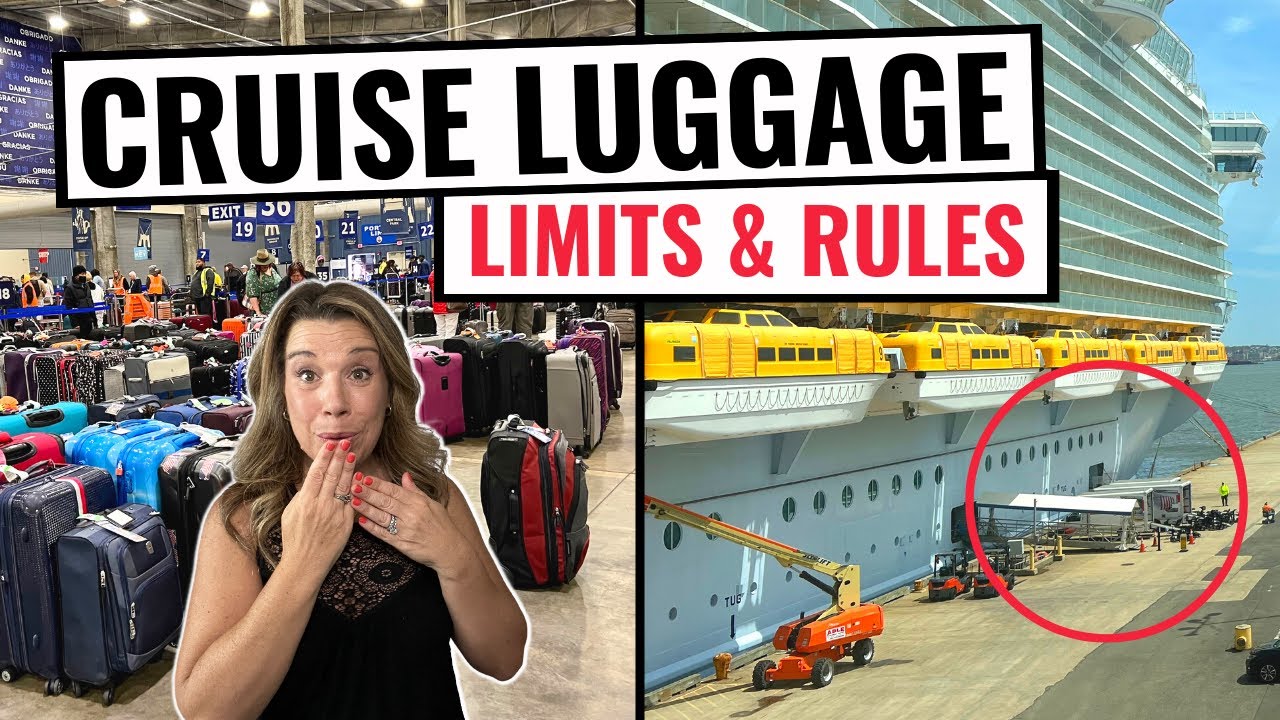 12 CRUISE LUGGAGE GUIDELINES, Rules & Tips You NEED to Know!