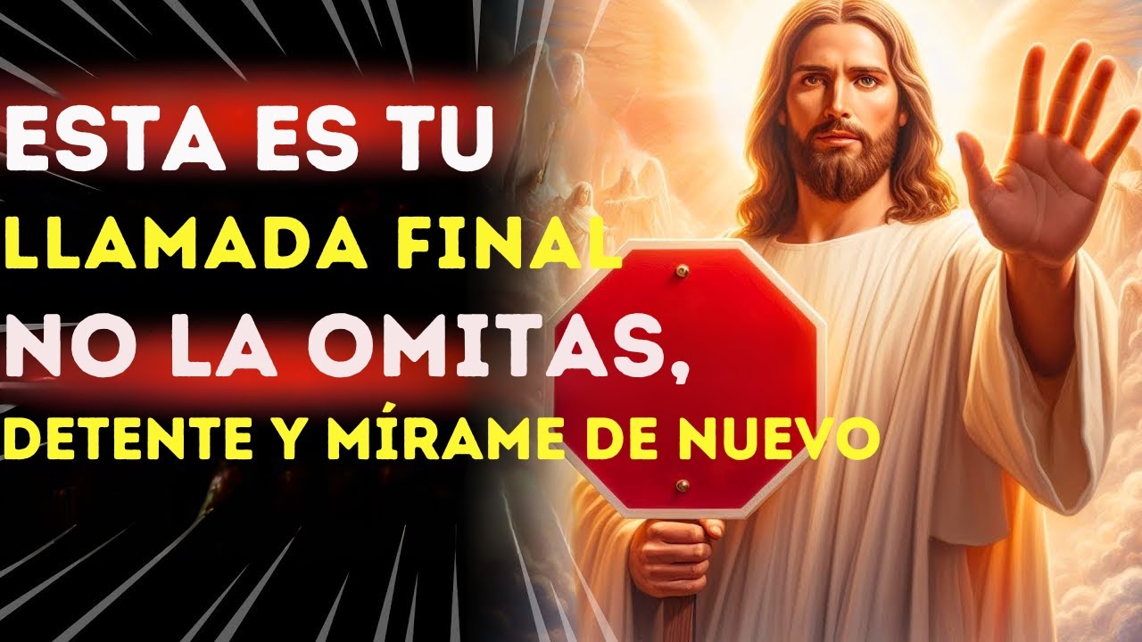 MENSAJE DE DIOS 🙏🏼 ESTE SERÁ MI ÚLTIMO INTENTO DE HABLAR CONTIGO – Mensaje de Dios Para Ti Hoy 🕊️