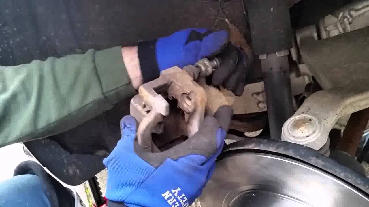Infinity FX35 Rear Brake Pads and Rotor Replacement