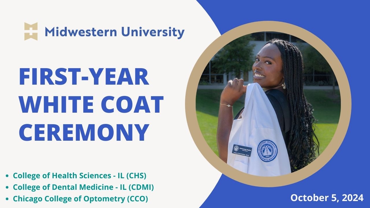 White Coat Ceremony #2 | October 5, 2024 | Midwestern University | Downers Grove, IL