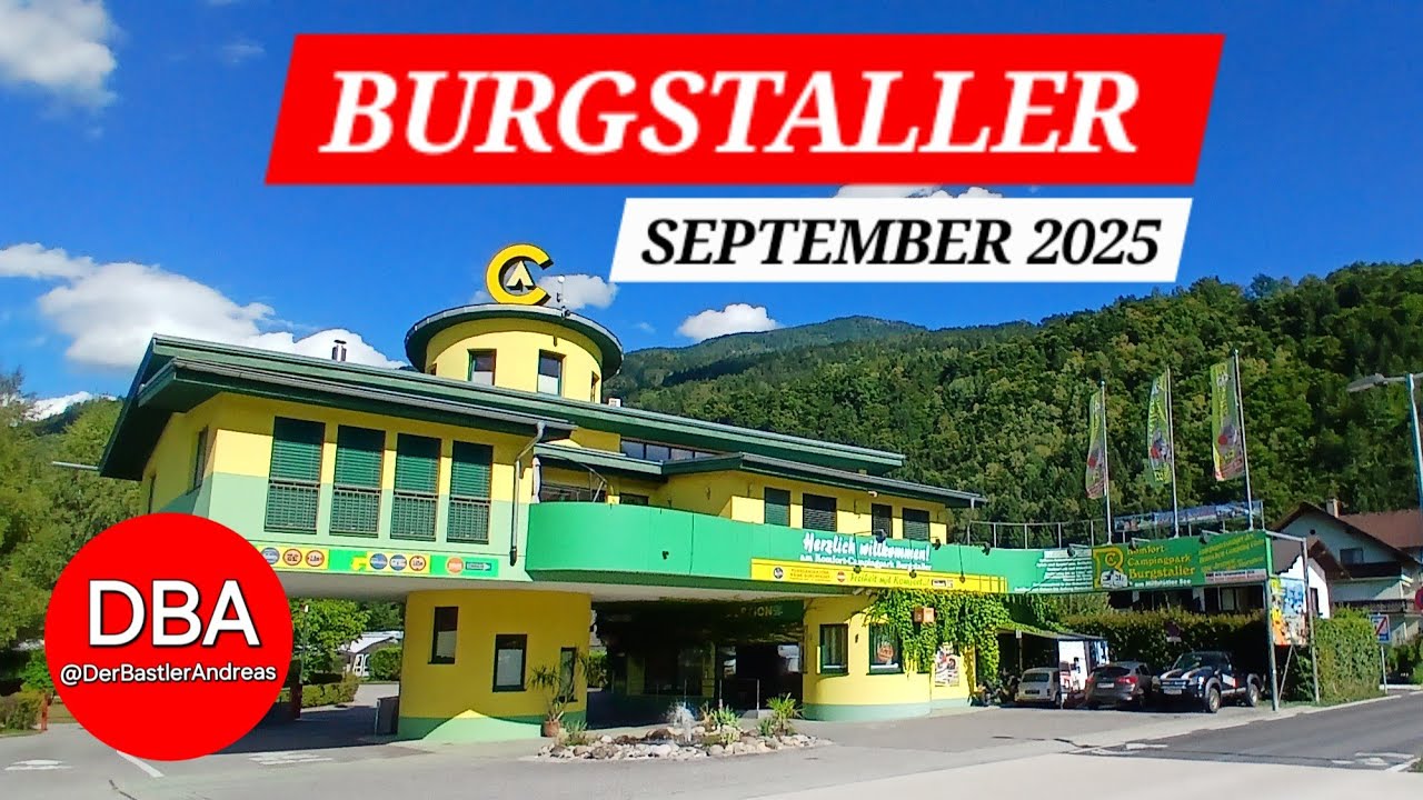Campingplatz Burgstaller 😍 am Millstätter See /Rundgang / Vorstellung / Kärnten / Österreich /  2025
