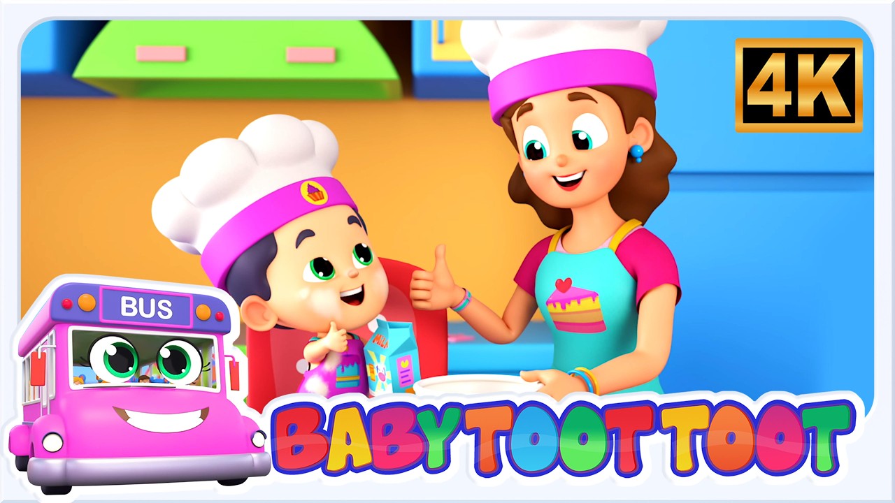 Pat A Cake Pat A Cake Baker's Man - Nursery Rhymes And Kindergarten Videos