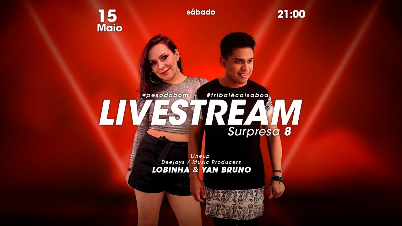 LIVESTREAM SURPRESA 8 🎧🥁🎼