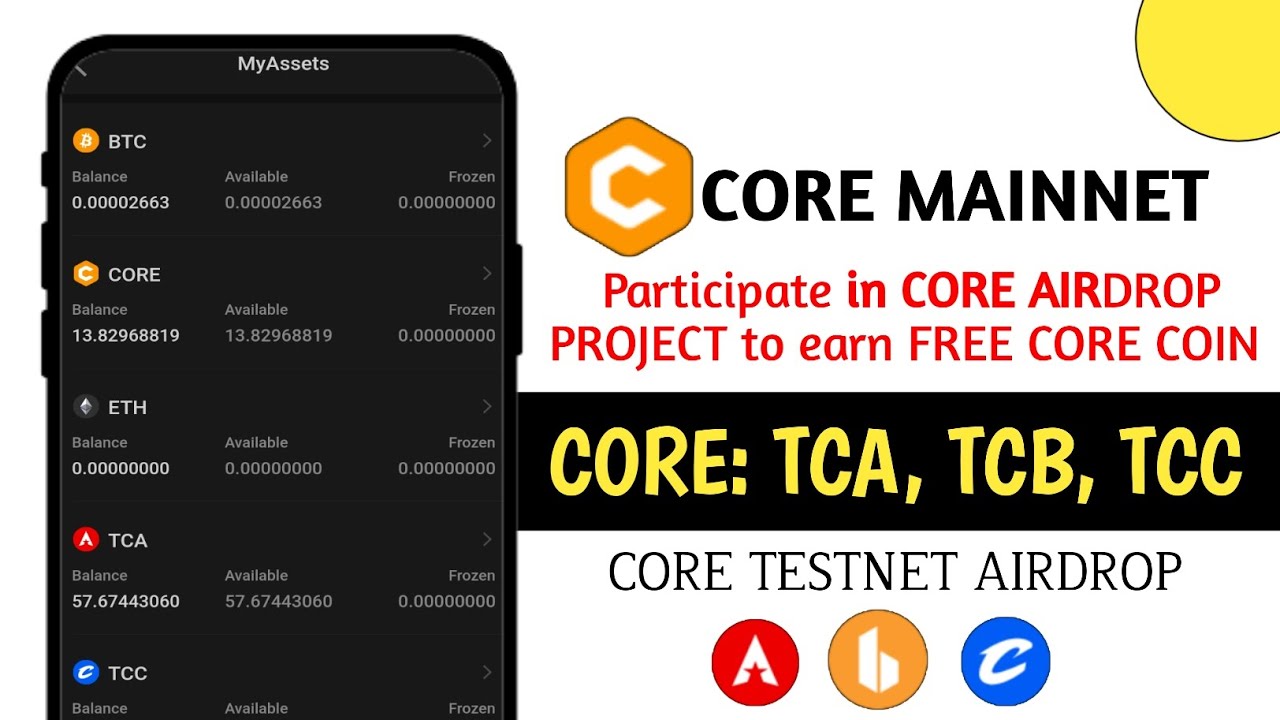 SATOSHI CORE MAINNET AIRDROP IN 2MINS || CORE TESTNET AIRDROP TEST COIN-A - TEST COIN-C