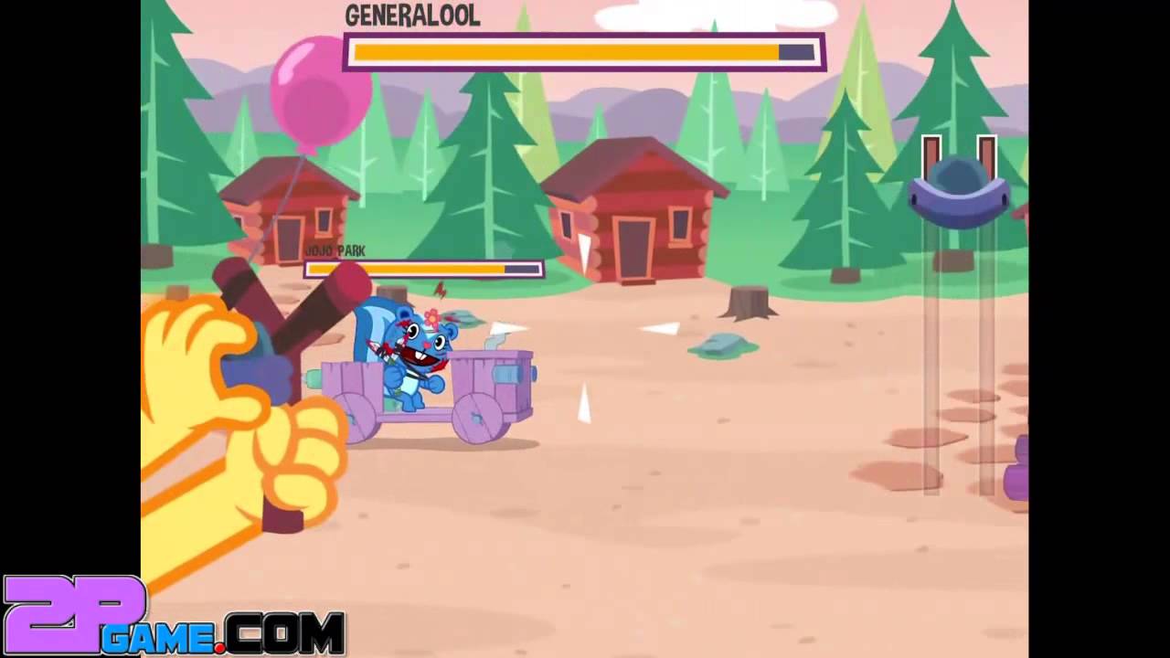 Happy Tree Friends: Deadeye Derby HD Match showdown