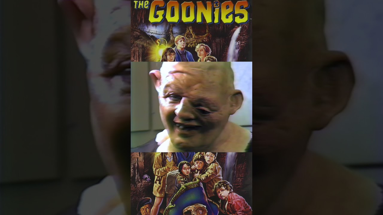 The Make-up Process for Sloth in The Goonies #sloth #goonies #makeup #behindthescene #80s