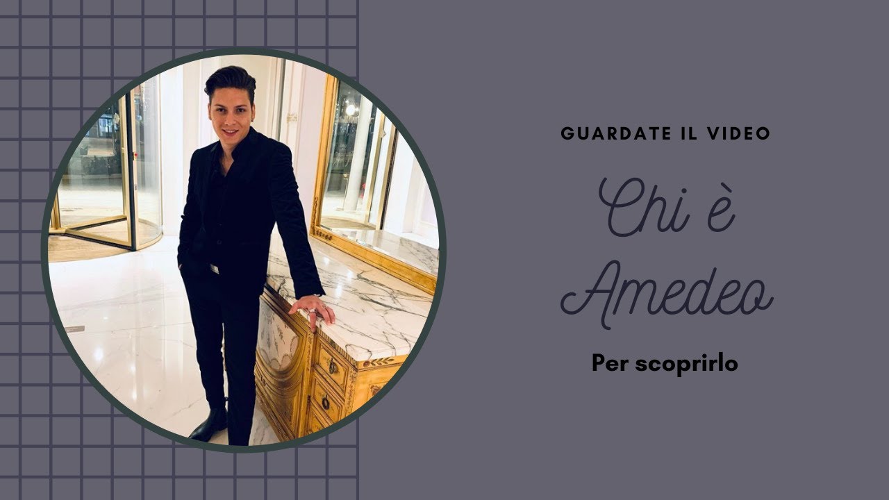 Amedeo Esteriore - Chi sono