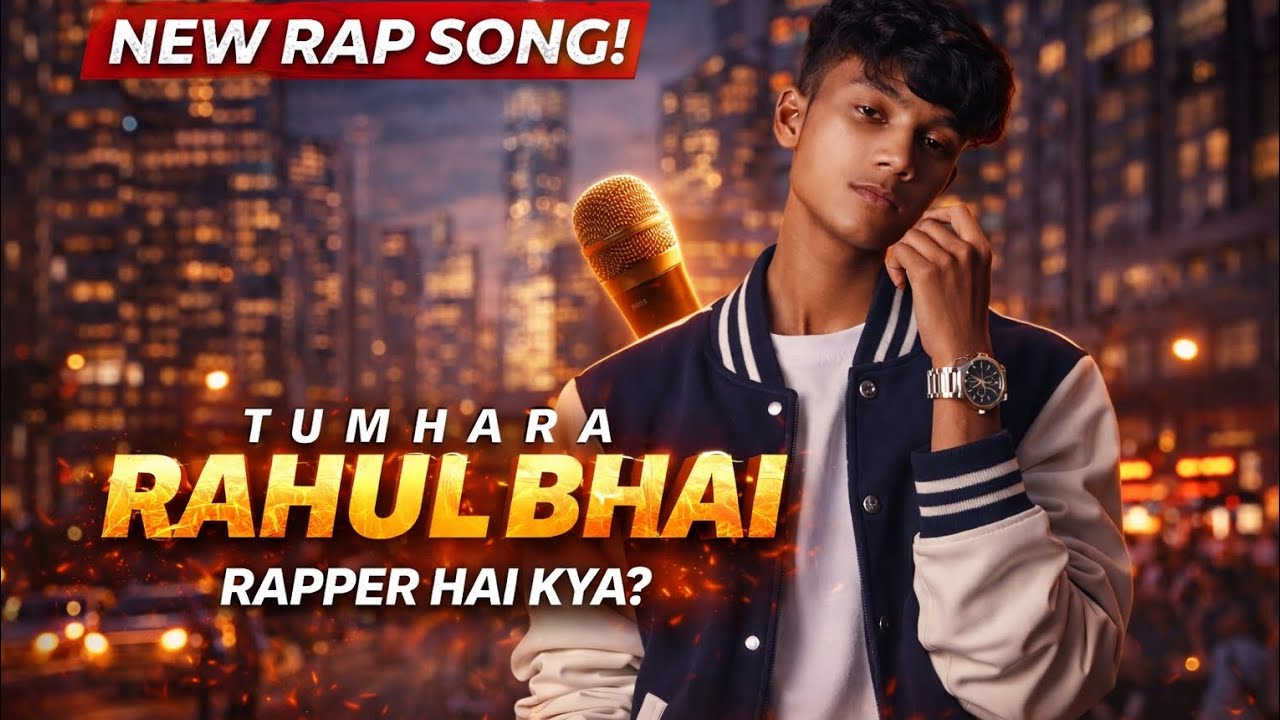 Tera Rahul Bhai Rapper Hai Kya? | New Hindi Rap Song 2026 | Rahul Bhai Rapper 🔥