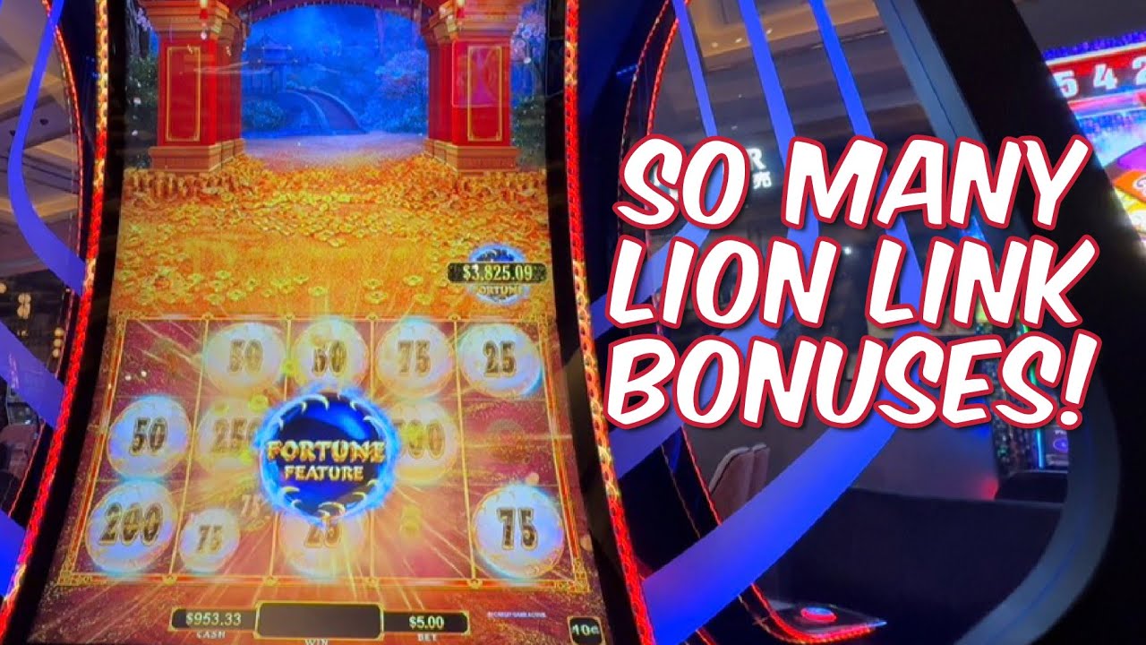 В Лас-Вегасе мы выиграли ТАК МНОГО бонусов в играх Lion Link и Lion Link Fortune!