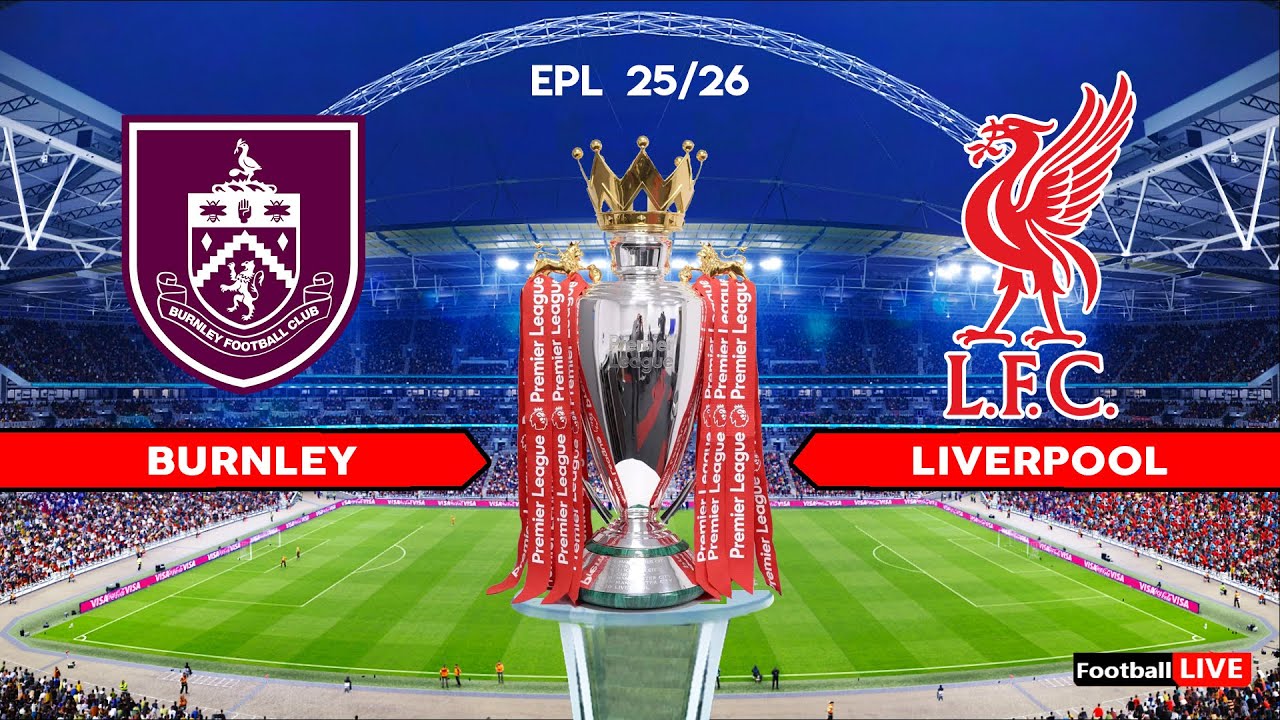 Burnley vs Liverpool - Premier League 2025/26 EPL | Full Match All Goals | Simulation PES
