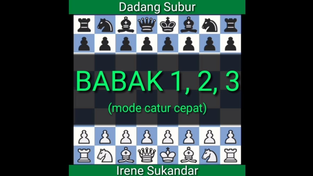 Replay Catur Dadang Subur vs Irene Sukandar