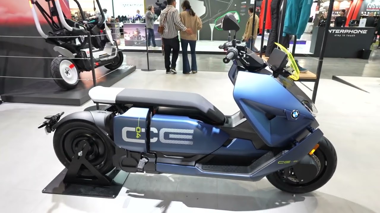 BMW CE04 electric scooter 2026