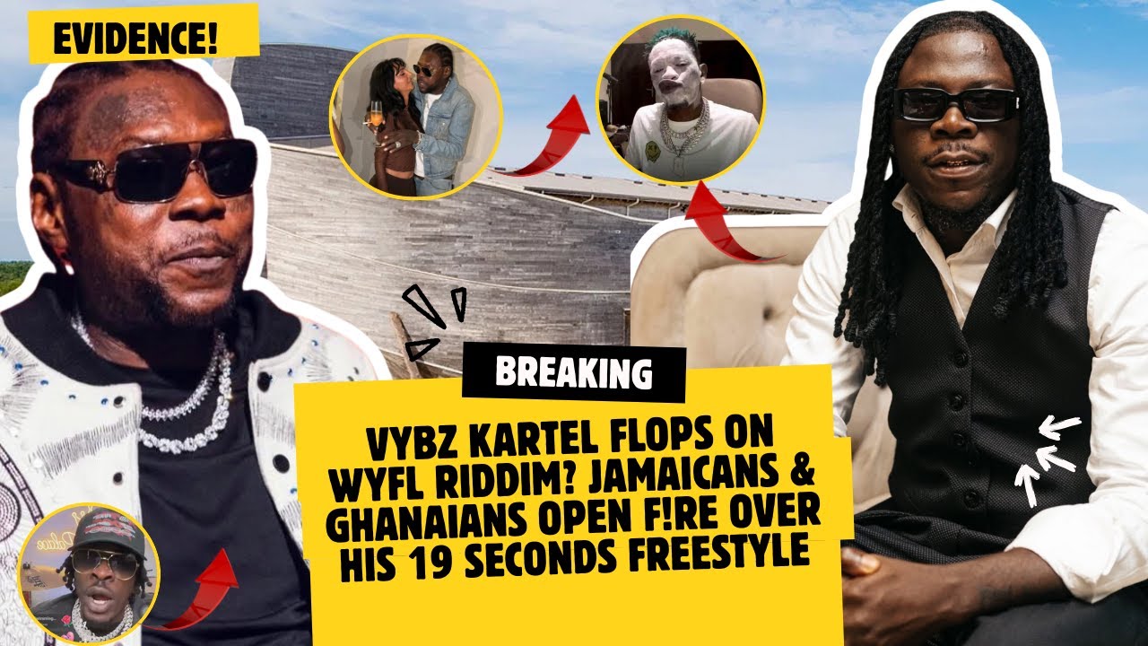Vybz Kartel FLOPS On WYFL Riddim? Jamaicans & Ghanaians Open F!re Over His 19 Seconds Freestyle
