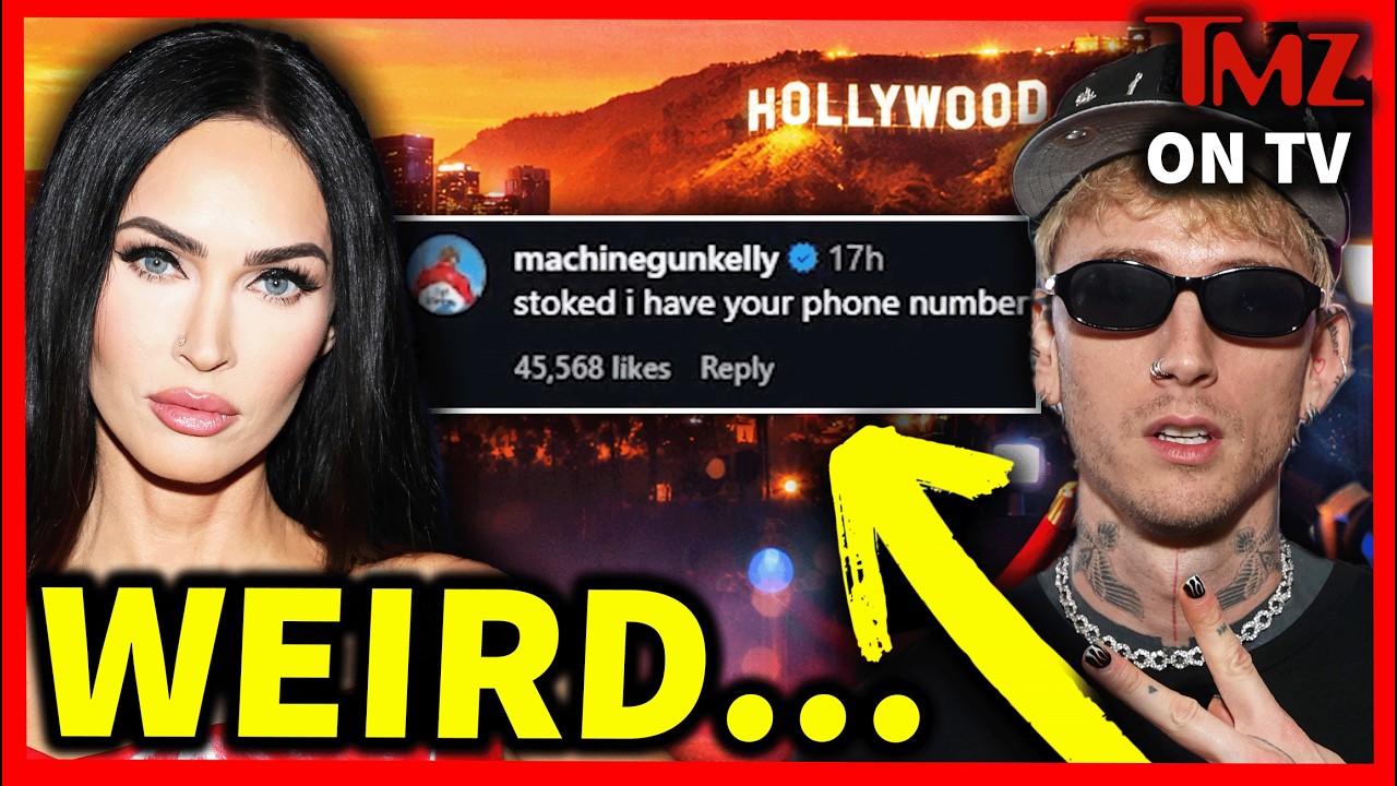 MGK Keeps Hitting On Megan Fox After Breakup...? | TMZ TV Ep 3/4/26